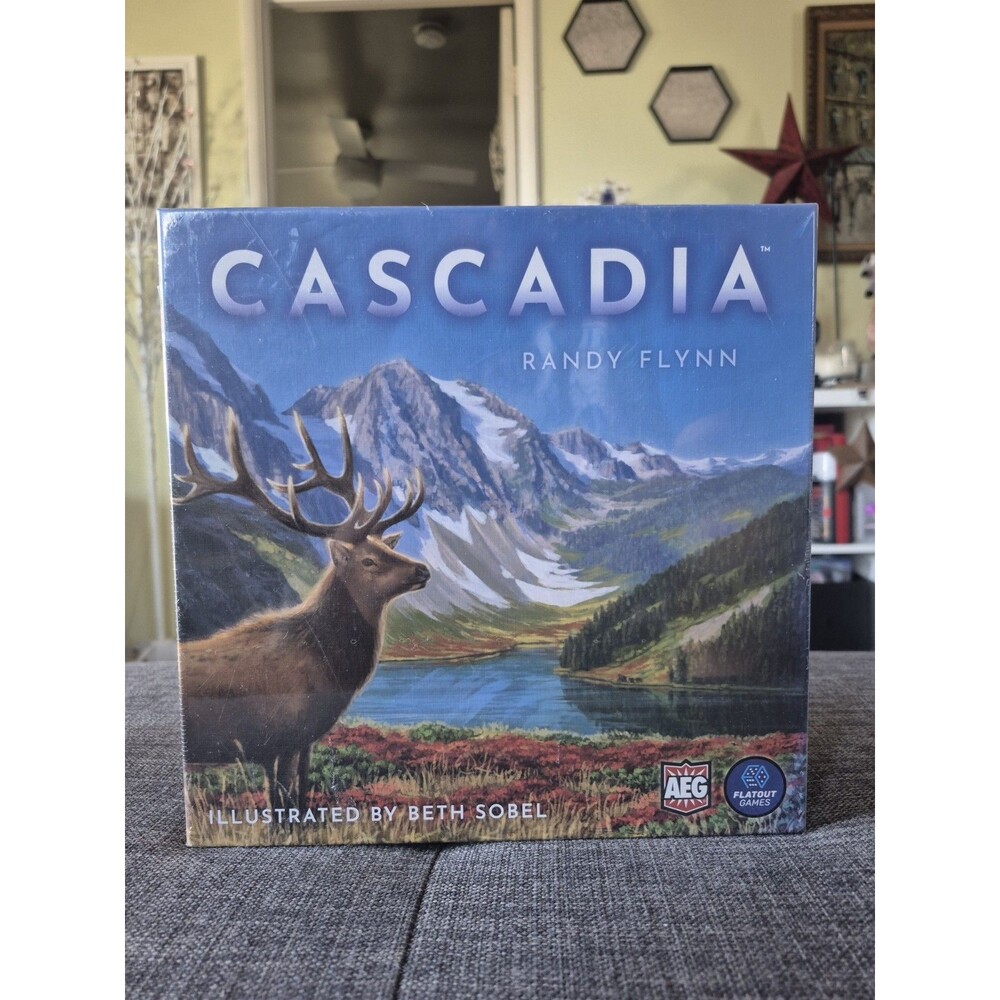 CASCADIA Board Game | Spatial Wildlife Strategy | AEG | NEW Sealed